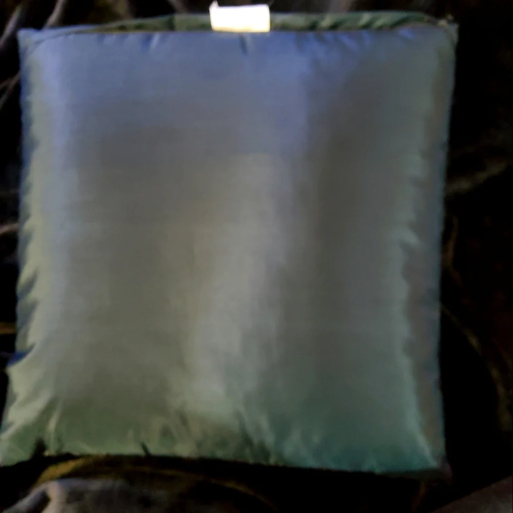 Z GALLERIE Skull Beaded Pillow.